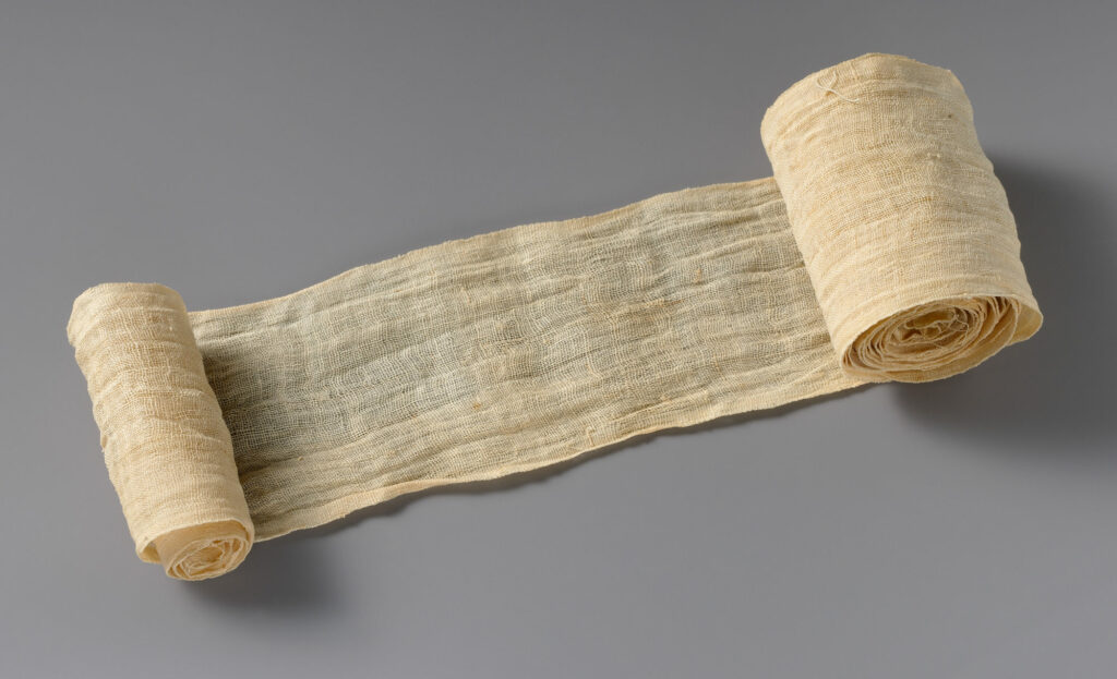 Bandelettes de lin Egypte Antique