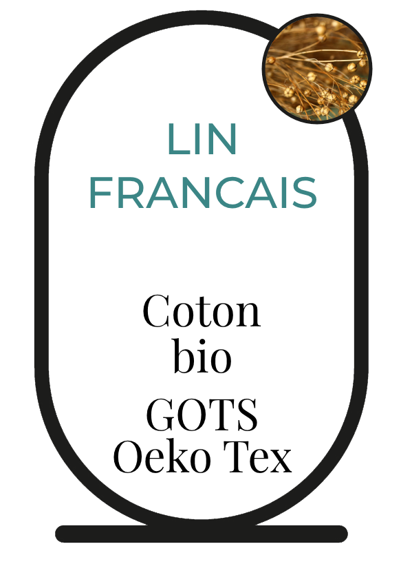 Lin Français coton bio gots ocko tex